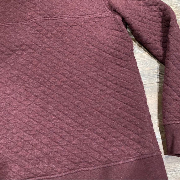 Patagonia burgundy quilted pullover xs - Picture 5 of 5